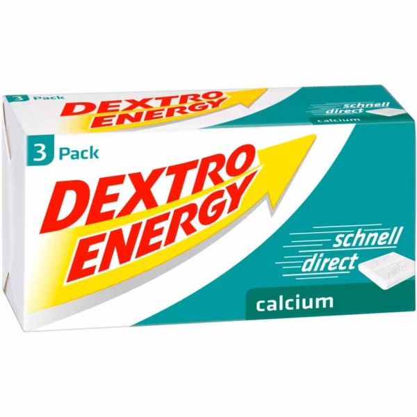 Dextro Energy Calcium 3er Pack 138g MHD:30.8.24
