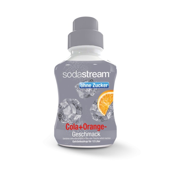 Sodastream Cola und Orange-Geschmack ohne Zucker 500 ml