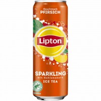 Lipton Sparkling Ice Tea Pfirsich DOSE 24x330ml=7,92L MHD:4.2.25