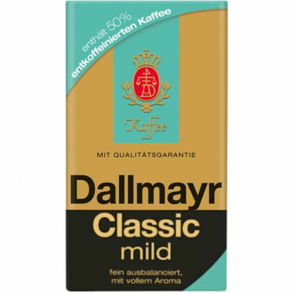 Dallmayr Filterkaffee Classic mild 500g MHD:30.10.24