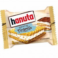 Hanuta Tiramisu Waffelschnitte 10er Pack 220g Limited Edition