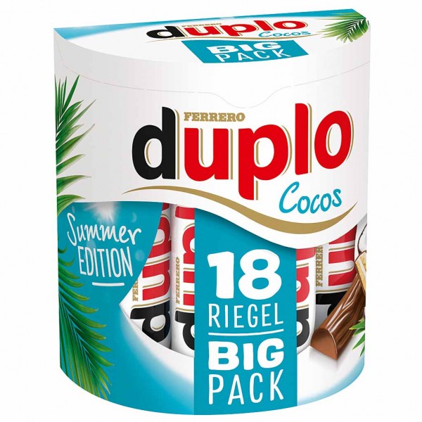 Ferrero Duplo Cocos - Summer Edition 18er Pack 327,6g