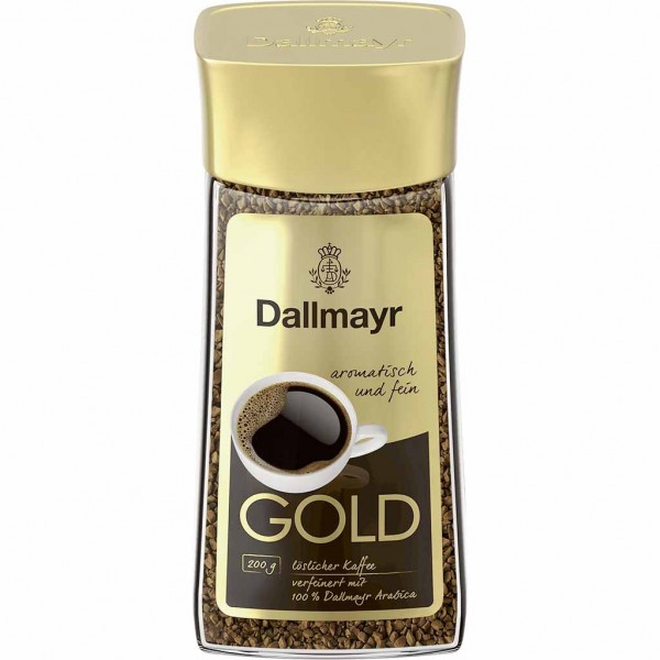 Dallmayr Gold löslicher Kaffee 200g MHD:30.11.23