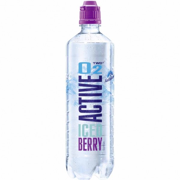 8x Active O2 Mineralwasser Iced Berry á 0,75L=6L MHD:30.4.24