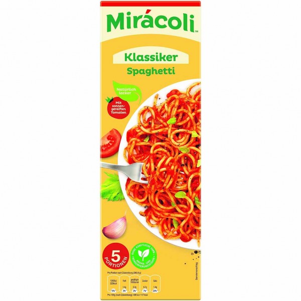 Miracoli Klassiker Spaghetti 5 Portionen 610g MHD:14.3.25