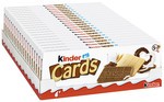 Ferrero kinder Cards 5 x 2er Waffeln 128g MHD:12.11.22