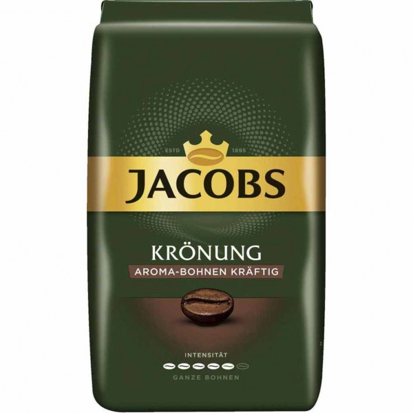 Jacobs Krönung Aroma Bohnen kräftig ganze Kaffeebohnen 500g MHD:13.12.23