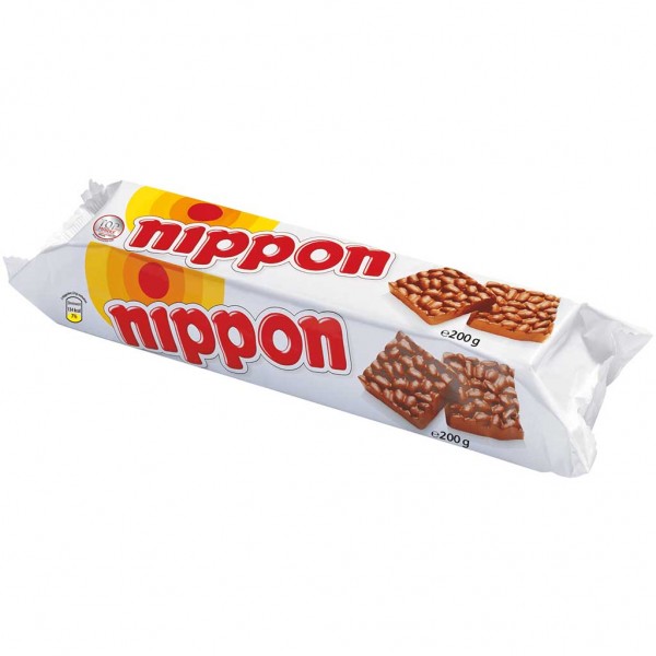 Nippon Puffreis Schokolade 200g