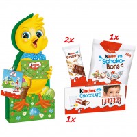 Kinder Mix Oster-Tüte Küken 193g MHD:21.8.24