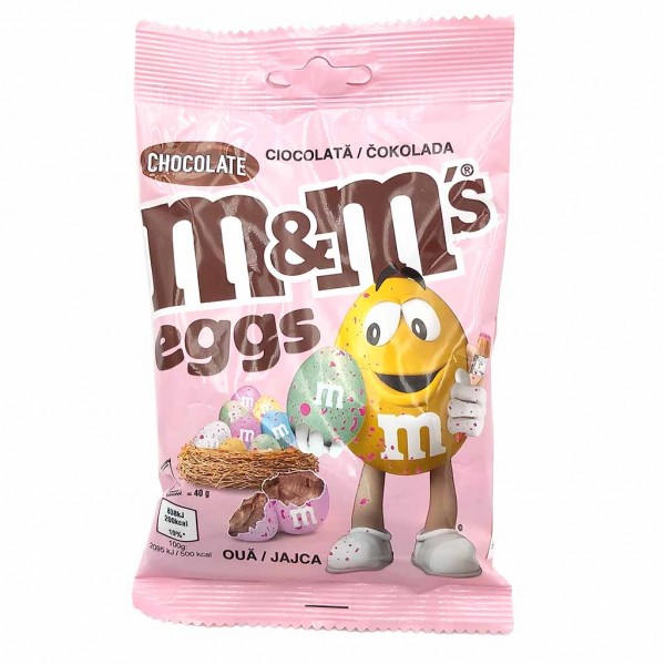 M&amp;Ms chocolate Eggs dotted gesprenkelt 80g MHD:6.10.24