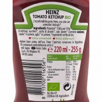 Heinz Tomato Ketchup BIO 220ml  255g