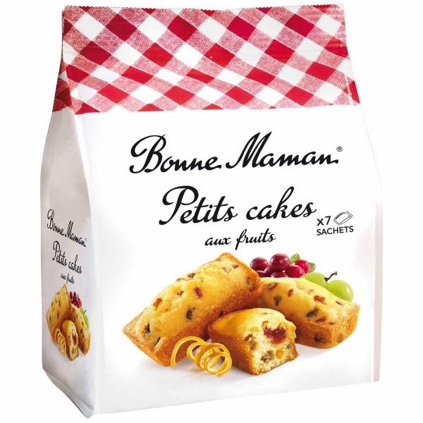 Bonne Maman Cakes aux fruits 210g MHD:28.4.24
