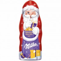 24x Milka Weihnachtsmann Alpenmilch á 45g=1080g MHD:30.3.24
