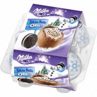 Milka Snowballs Oreo Schokokugeln 4er 112g MHD:31.3.24
