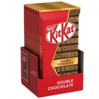 KitKat Double Chocolate Tafelschokolade 112g MHD:30.9.22