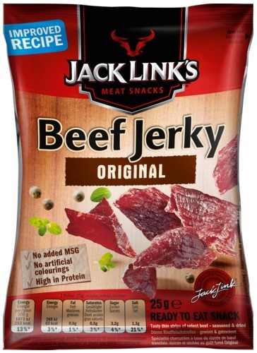 Jack Links Beef Jerky Original 25g MHD:28.2.25