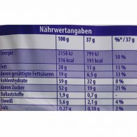 Cadbury Wunderbar Kakao-Caramel Riegel 5x37g=185g MHD:12.3.24
