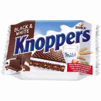Knoppers Schnitte Black and White 8x25g 200g EAN 4014400933857