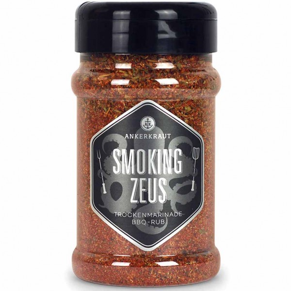 Ankerkraut Smoking Zeus BBQ-Rub 200g MHD:18.8.26