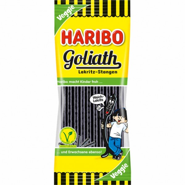 Haribo Goliath Lakritz-Stangen 125g MHD:30.3.25