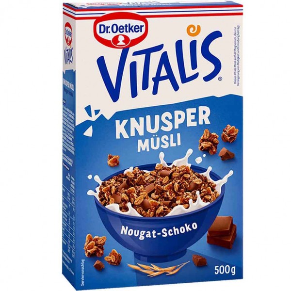Dr. Oetker VITALIS Knusper Müsli Nuss-Nougat 500g
