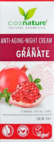 Cosnature Anti- Aging Nachtcreme Granatapfel 50 ml