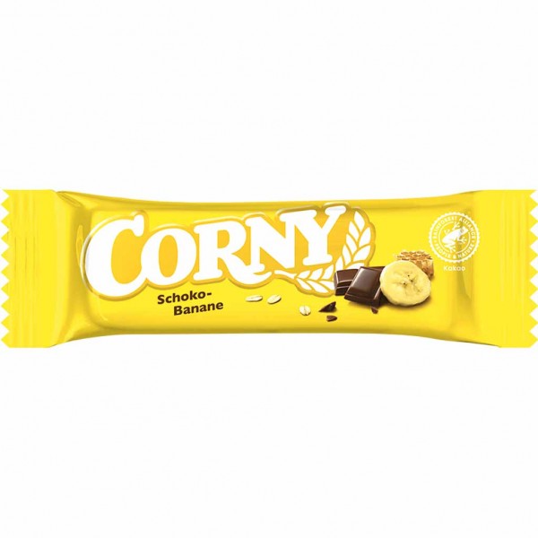 Corny Milchschokolade-Banane 100x25g=2,5kg MHD:25.4.24
