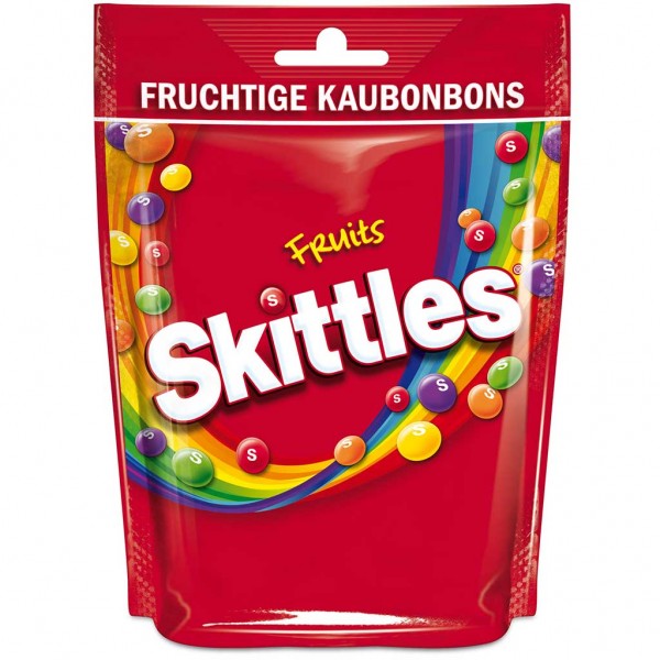 Skittles fruits Kaubonbons 160g EAN 4009900524261