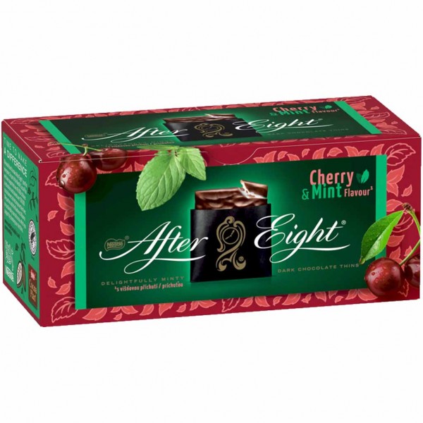 After Eight Cherry &amp; Mint Limited Edition 200g MHD:30.4.24