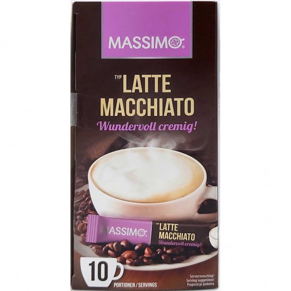 MASSIMO Latte Macchiato 125g= 10 Tassen