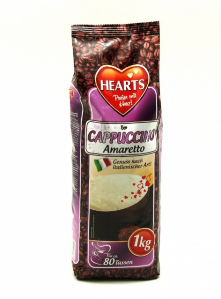 Hearts Cappuccino Amaretto 1000g MHD:2.8.25