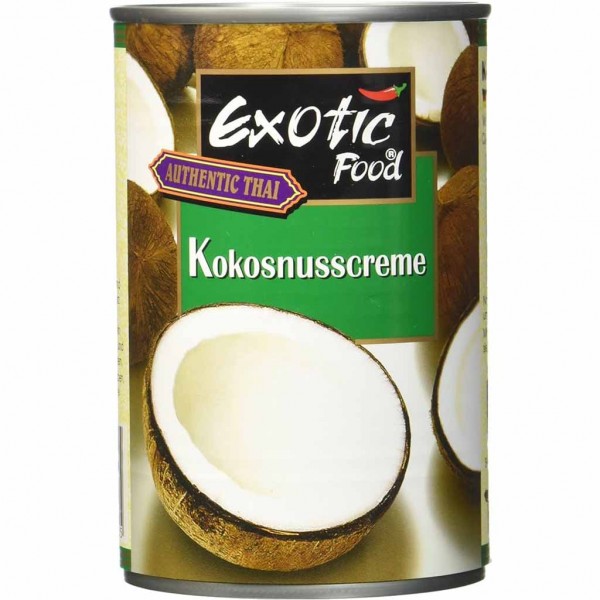 Exotic Food Authentic Thai Kokosnusscreme 400ml MHD:30.12.24