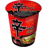 NongShim Instant Nudeln Cup 6x68g=408g MHD:13.4.23