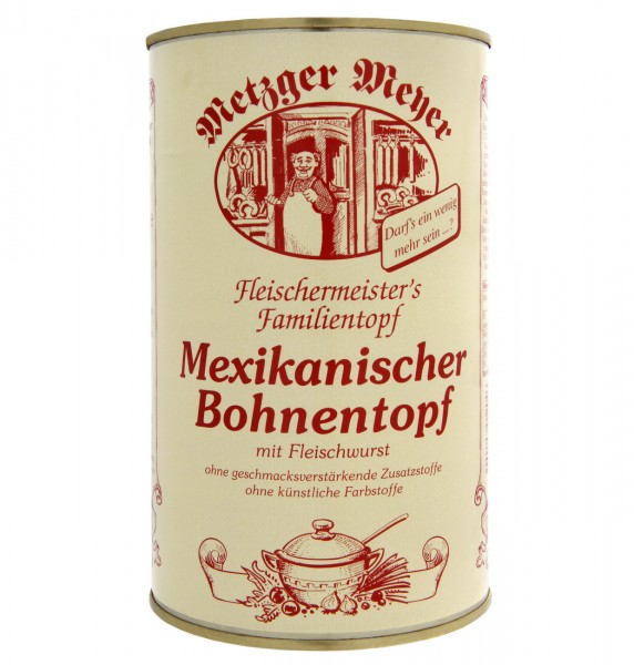 Metzger Meyer Mexikanischer Bohnentopf 1,2 kg MHD:4.9.27