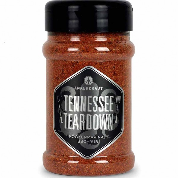 Ankerkraut Tennessee Teardown BBQ-Rub 200g MHD:18.8.26