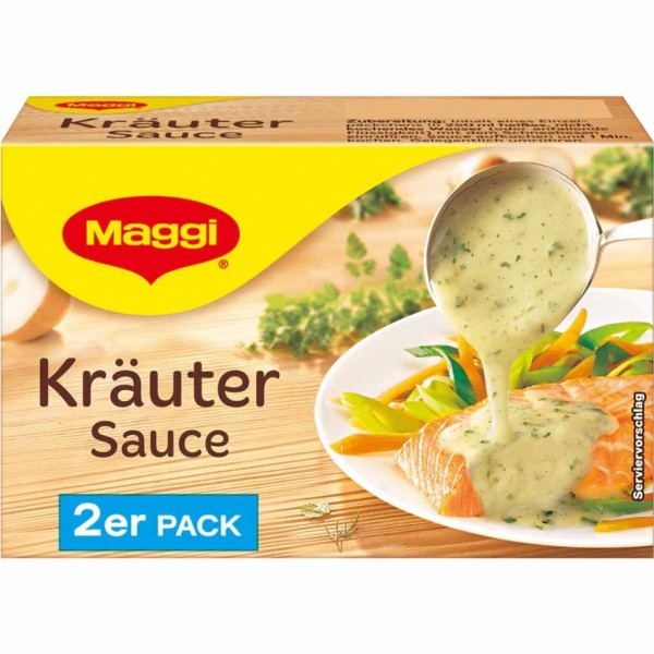 Maggi Sauce Kräutersauce 2er Pack für 500ml MHD:30.11.24