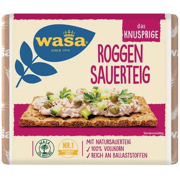 Wasa Knäckebrot Roggen Sauerteig 235g MHD:31.3.24