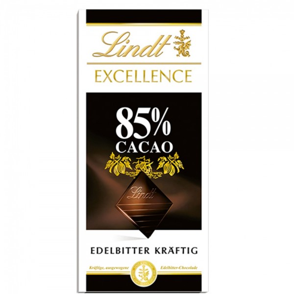 LINDT EXCELLENCE Edelbitter 85% Kakao Tafel 100g MHD:31.5.25