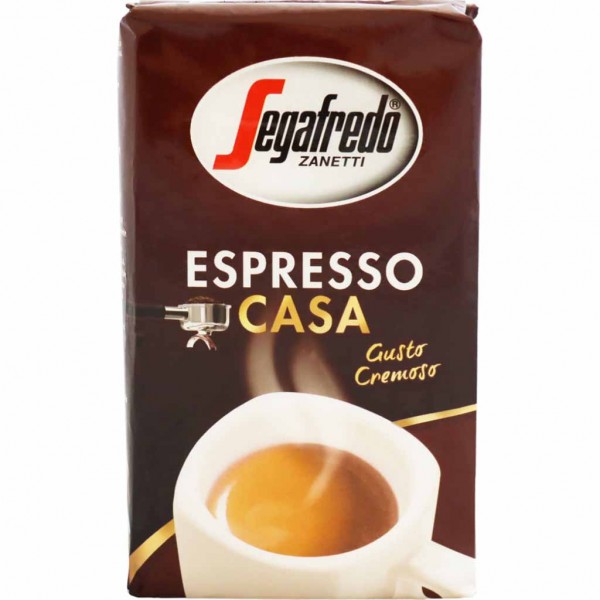Segafredo Espresso Casa Bohnenkaffee gemahlen 250g MHD:28.10.26