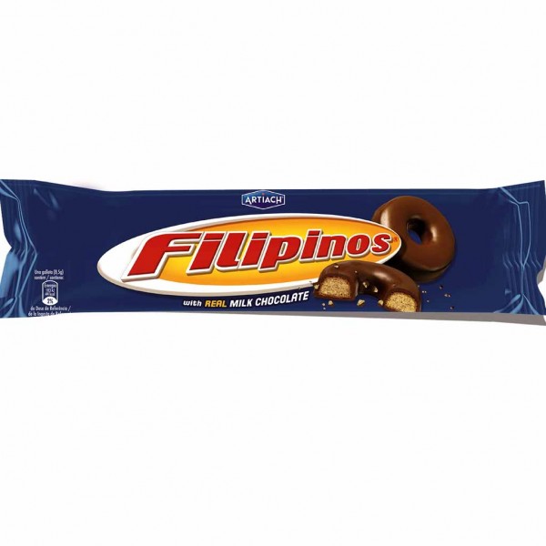 Artiach Filipinos mit Milchschokolade 128g MHD:30.5.24