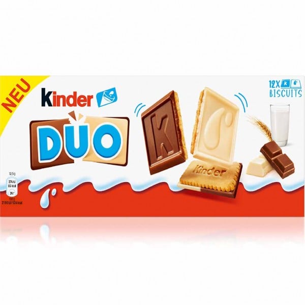 kinder Duo Biscuits 12er 150g MHD:8.9.24