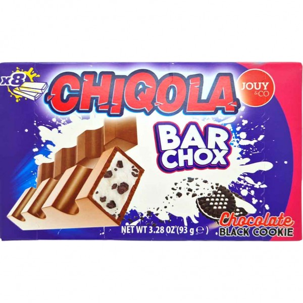 Chiqola Bar Chox Chocolate & Cookie Schokoladenriegel 93g