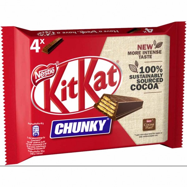 KitKat Chunky Classic 4x40g=160g MHD:28.9.23