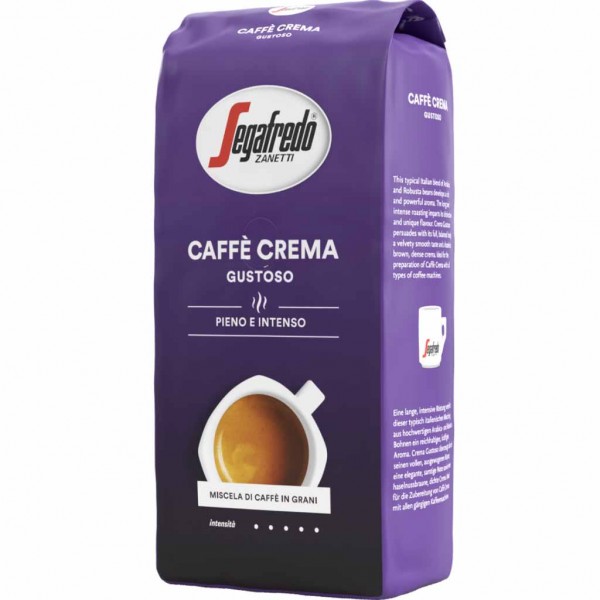 Segafredo Bohnen Caffe Crema Gustoso 1000g MHD:30.1.25