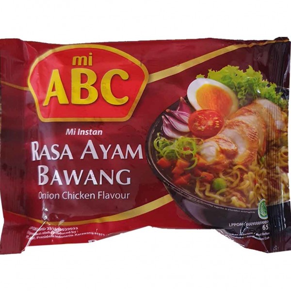 ABC Mi Rasa Ayam Bawang Instant Nudelgericht Onion Chicken 5er 325g MHD:2.5.24