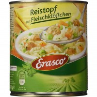 Erasco Eintopf Reistopf mit Fleischklößchen 800g MHD:30.12.26