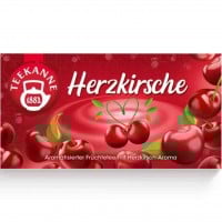 Teekanne Herzkirsche 20 Beutel 60g MHD:30.1.26