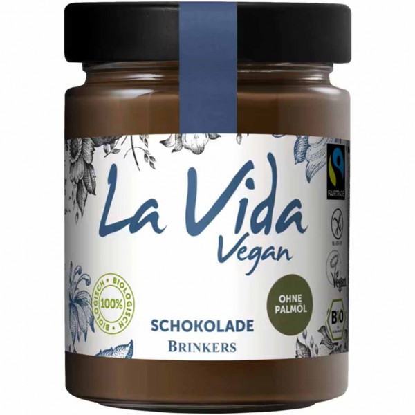 Brinkers La Vida Vegan Schokolade Bio 270g MHD:30.3.24
