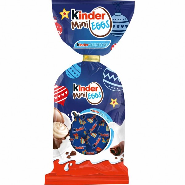 kinder Mini Eggs Kinder Schokolade 17er 85g MHD:20.4.23