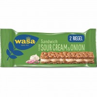 Wasa Knäckebrot Sandwich Sour Cream & Onion 24x33g=792g MHD:31.3.24